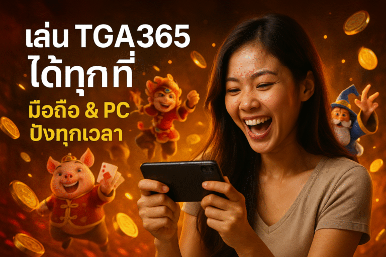 เล่น TGA365 ได้ทุกที่ – มือถือ & PC ปังทุกเวลา