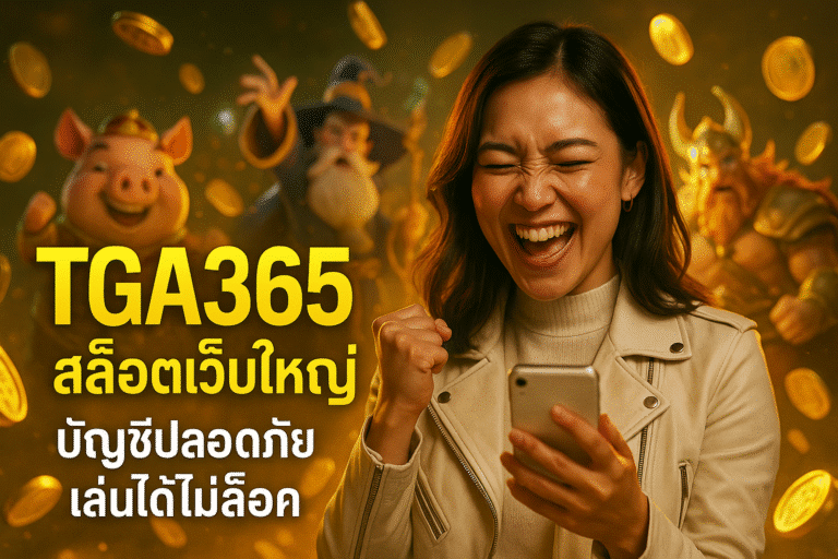 TGA365 สล็อตเว็บใหญ่ บัญชีปลอดภัย เล่นได้ไม่ล็อค