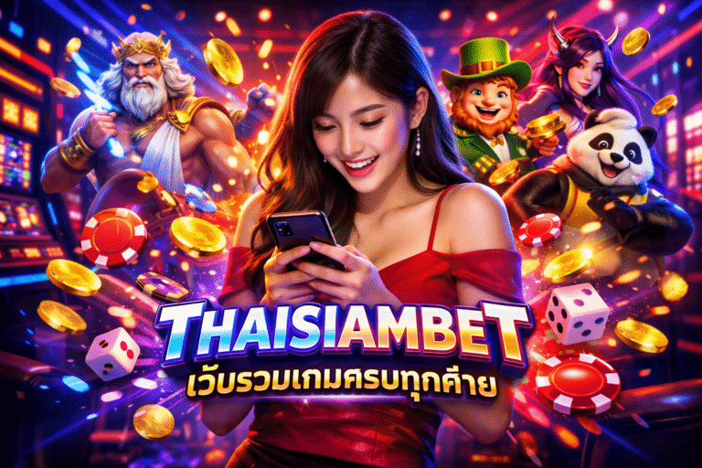 THAISIAMBET เว็บรวมเกมครบทุกค่าย